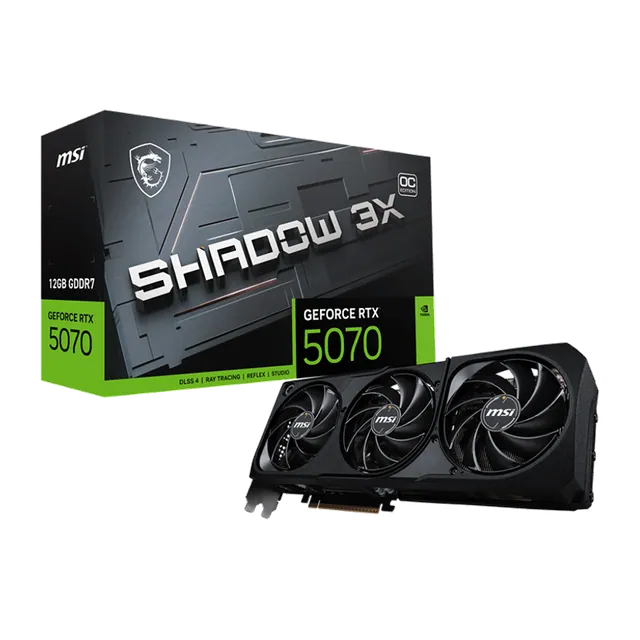 微星 SHADOW RTX 5070 12G 3X OC