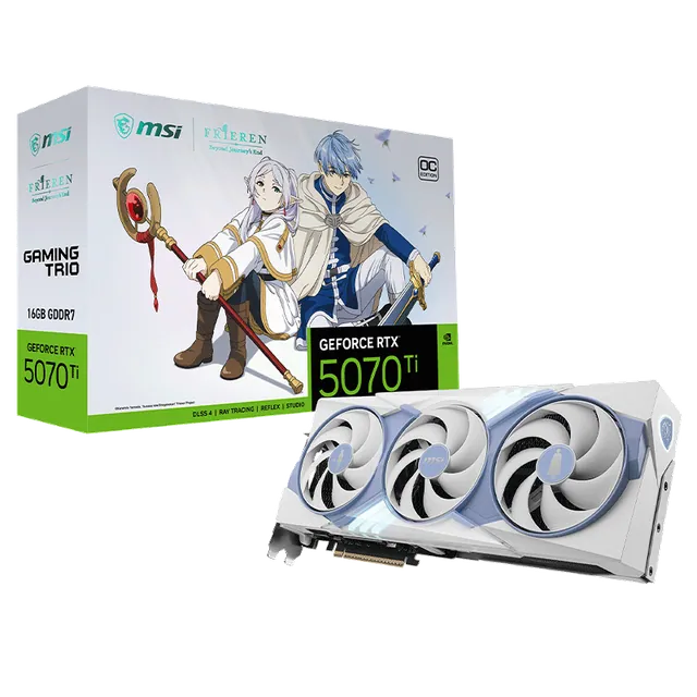 微星 GAMING TRIO RTX 5070 Ti 16G FRIEREN EDITION OC