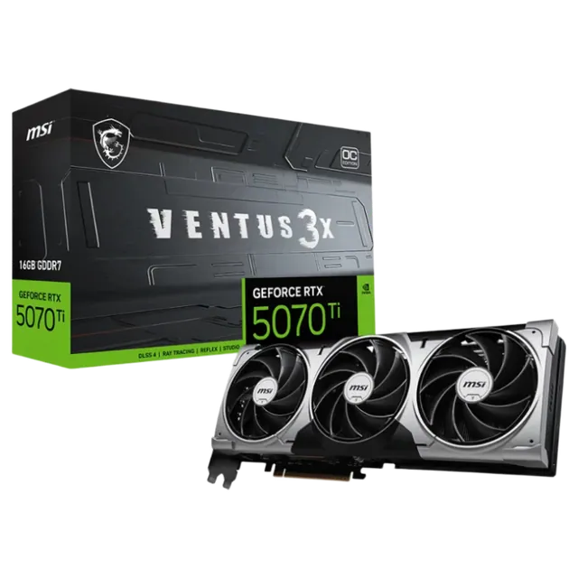 微星 VENTUS RTX 5070 Ti 16G 3X OC