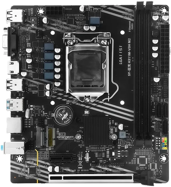 梅捷 SY-狂龙 H311M-V3H(Intel 100/LGA 1151)
