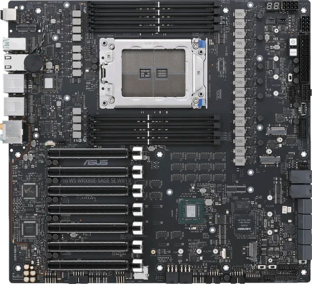 华硕 Pro WS WRX80E-SAGE SE WIFI II工作站