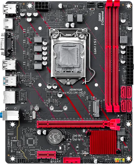精粤 H311M HD3 DDR3
