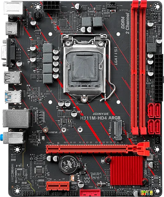 精粤 H311M HD4 ARGB DDR4
