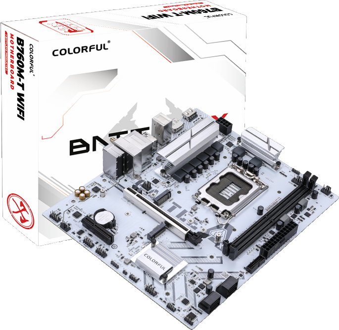 七彩虹 BATTLE-AX B760M-T WIFI V21A 战斧DDR4