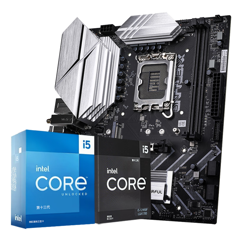 七彩虹 BATTLE-AX B760M-G WIFI V21 小黑刃DDR4