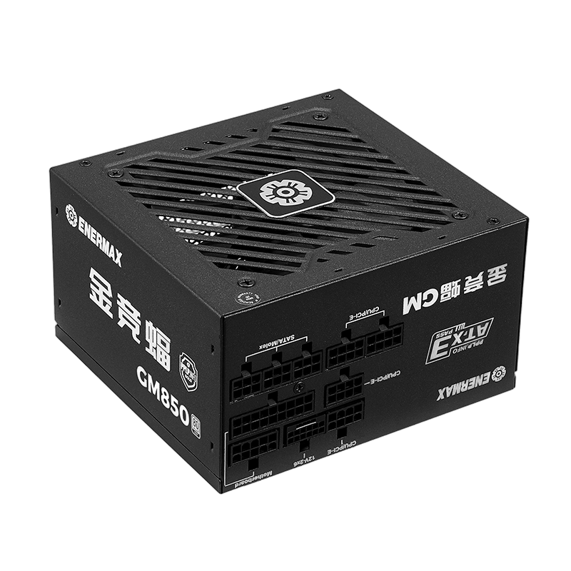 安耐美 GM850W 金牌全模组 ATX3.1 黑