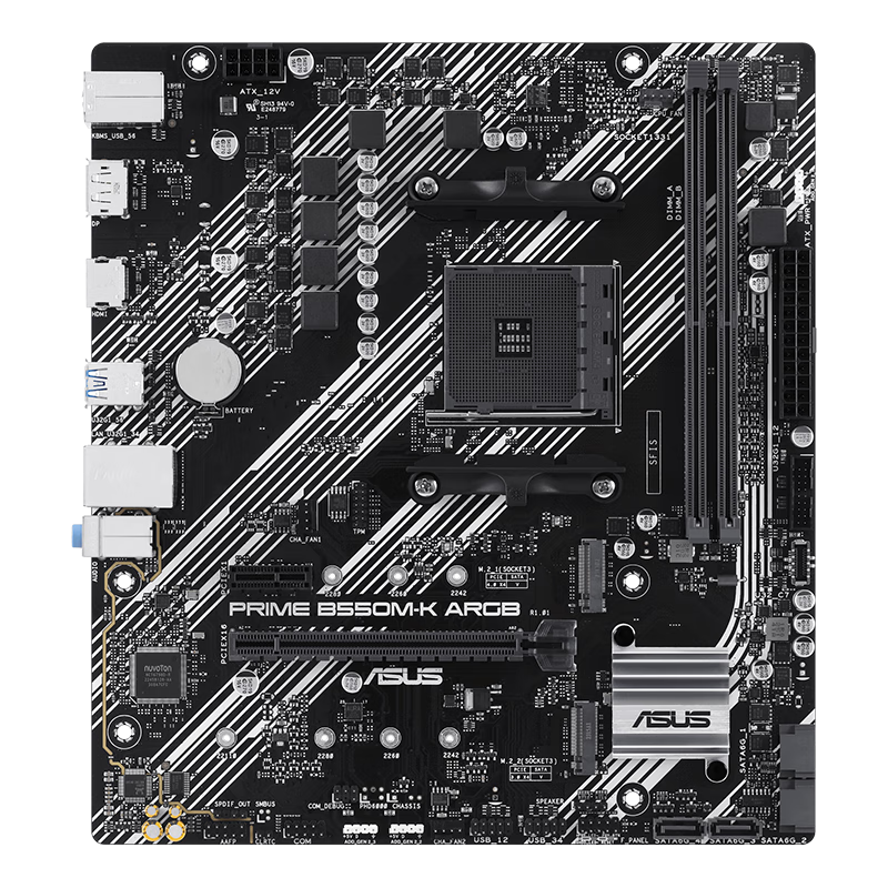 华硕 PRIME B550M-K ARGB 图 2