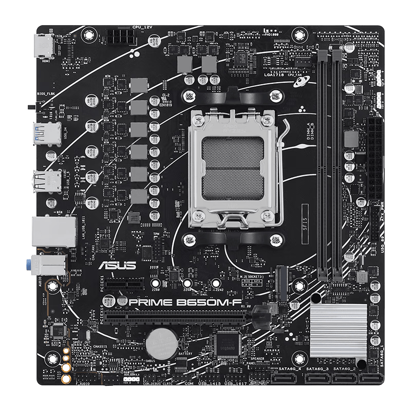 华硕 PRIME B650M-F 图 2