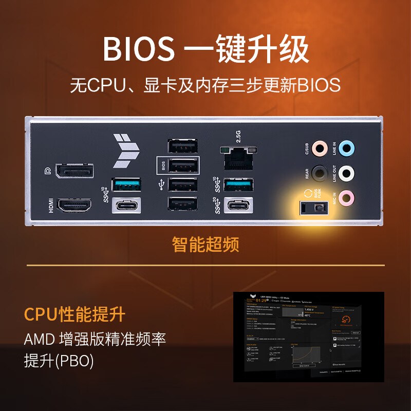 华硕 TUF GAMING B650-PLUS 图 6