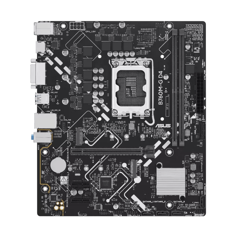 华硕 B760M-G D4 图 2