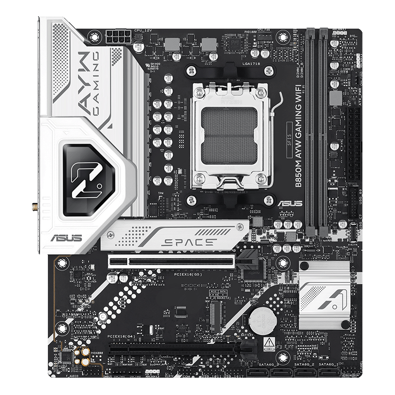 华硕 B850M AYW GAMING WIFI 哎呦喂 图 7