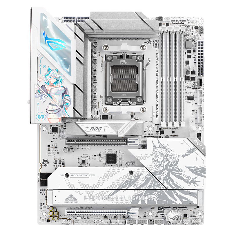 华硕 ROG STRIX B850-A GAMING WIFI7 S NEO吹雪 图 8