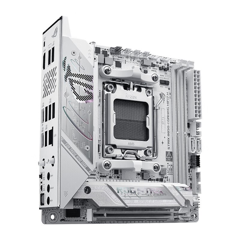 华硕 ROG STRIX B850-I GAMING WIFI7 W 迷你吹雪 图 9