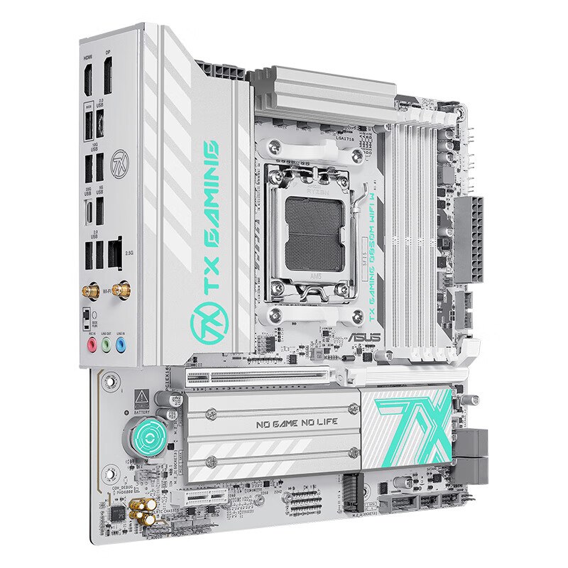 华硕 TX GAMING B850M WIFI W天选 图 8