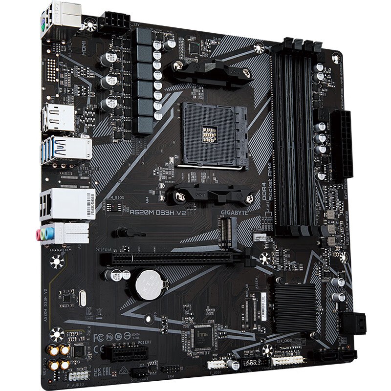 技嘉 超耐久A520M DS3H V2 DDR4 图 2