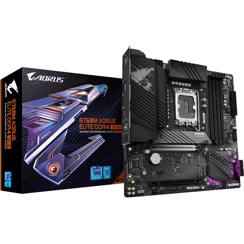 技嘉 小雕B760M AORUS ELITE DDR4 GEN5 图 6