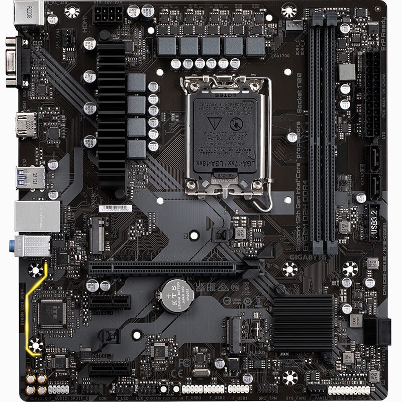 技嘉 超耐久 B760M D2H DDR4 图 4