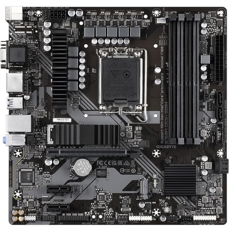 技嘉 超耐久 B760M DS3H DDR4 图 4