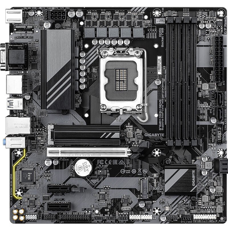 技嘉 超耐久B760M DS3H GEN5 DDR5 图 5