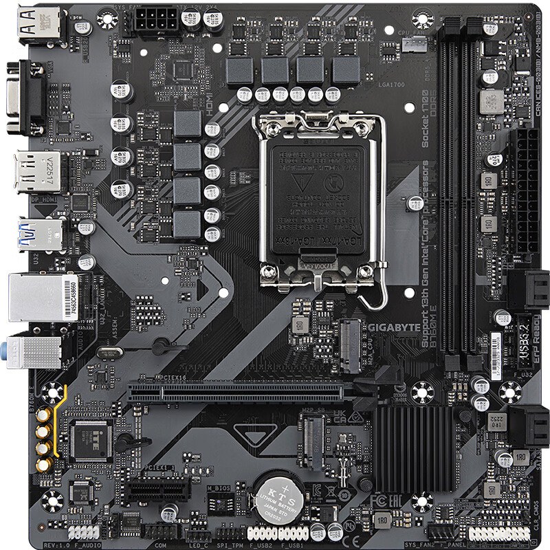 技嘉 B760M E DDR5 图 5