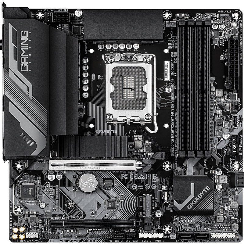 技嘉 魔鹰X B760M GAMING X WIFI6E GEN5 DDR5 图 2