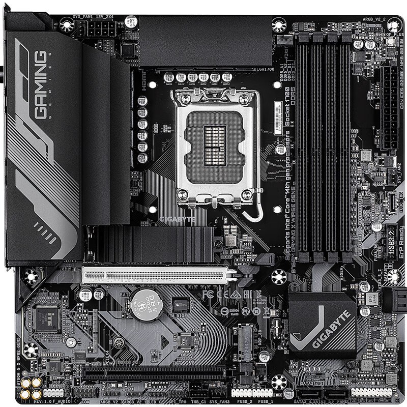 技嘉 魔鹰X B760M GAMING X WIFI6E GEN5 DDR5 图 6