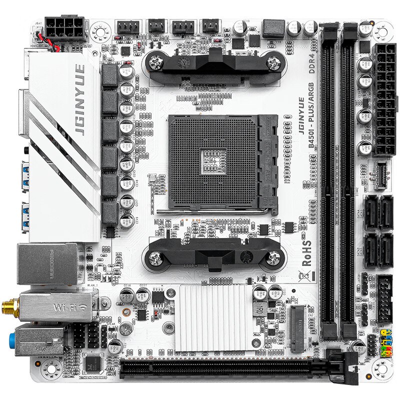 精粤 B450I PLUS ARGB ITX DDR4 图 4