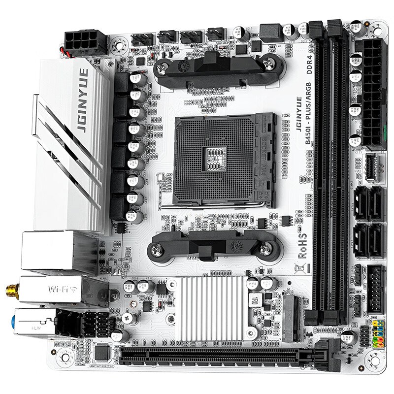 精粤 B450I PLUS ARGB ITX DDR4 图 6