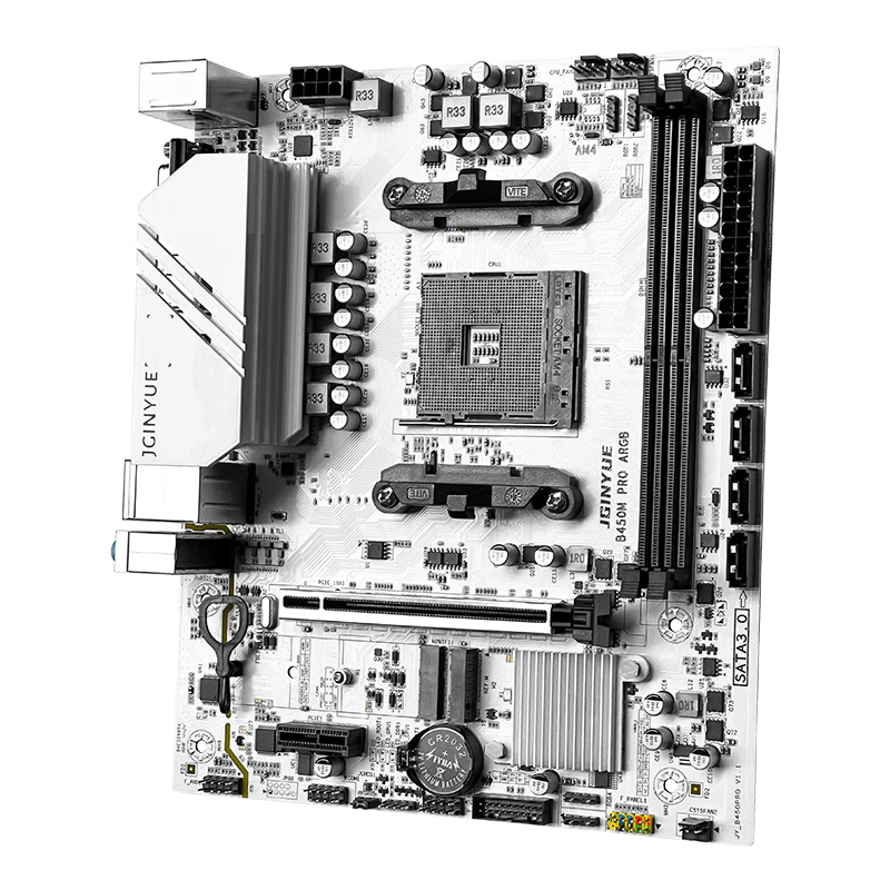 精粤 B450M PRO ARGB DDR4 图 6
