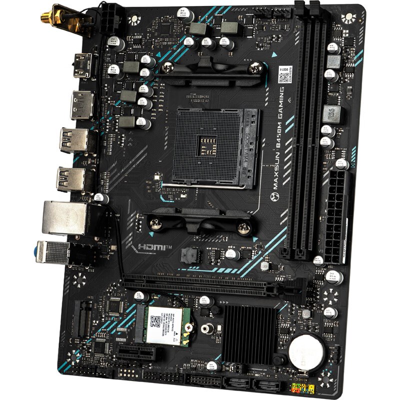 铭瑄 MS-B450M GAMING WIFI 图 4