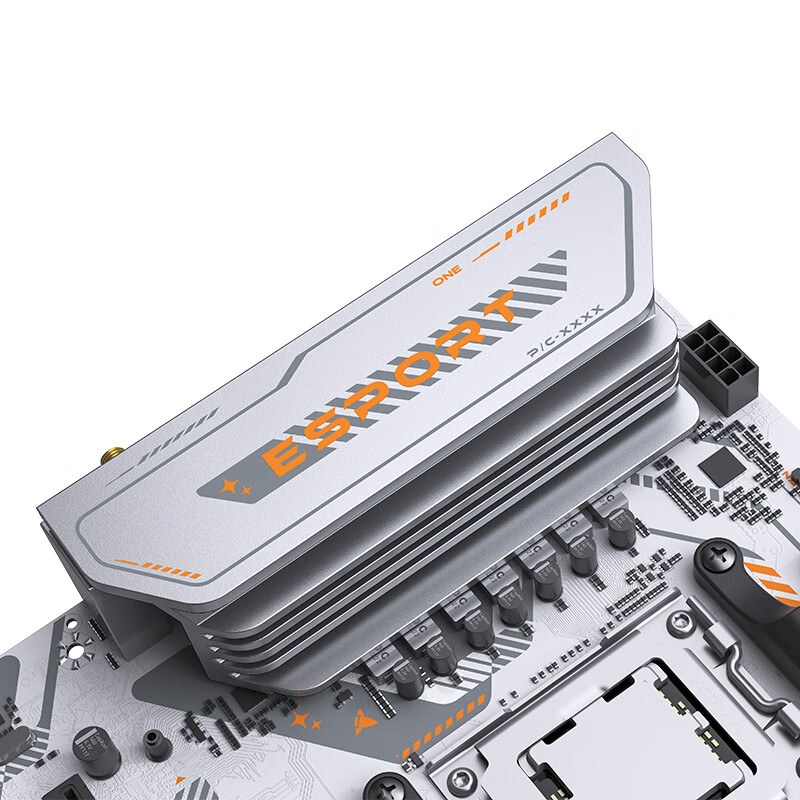 铭瑄 B650 MS ESPORT M WIFI6 ICE DDR5 图 8