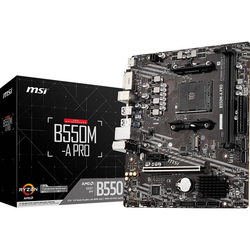 微星 B550M-A PRO DDR4 图 4