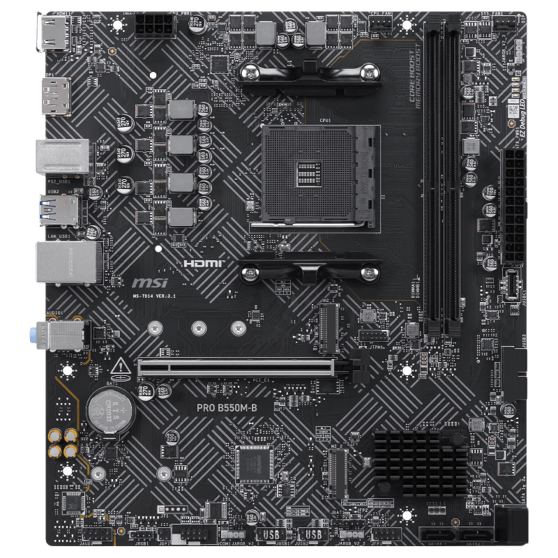 微星 PRO B550M-B DDR4 图 3