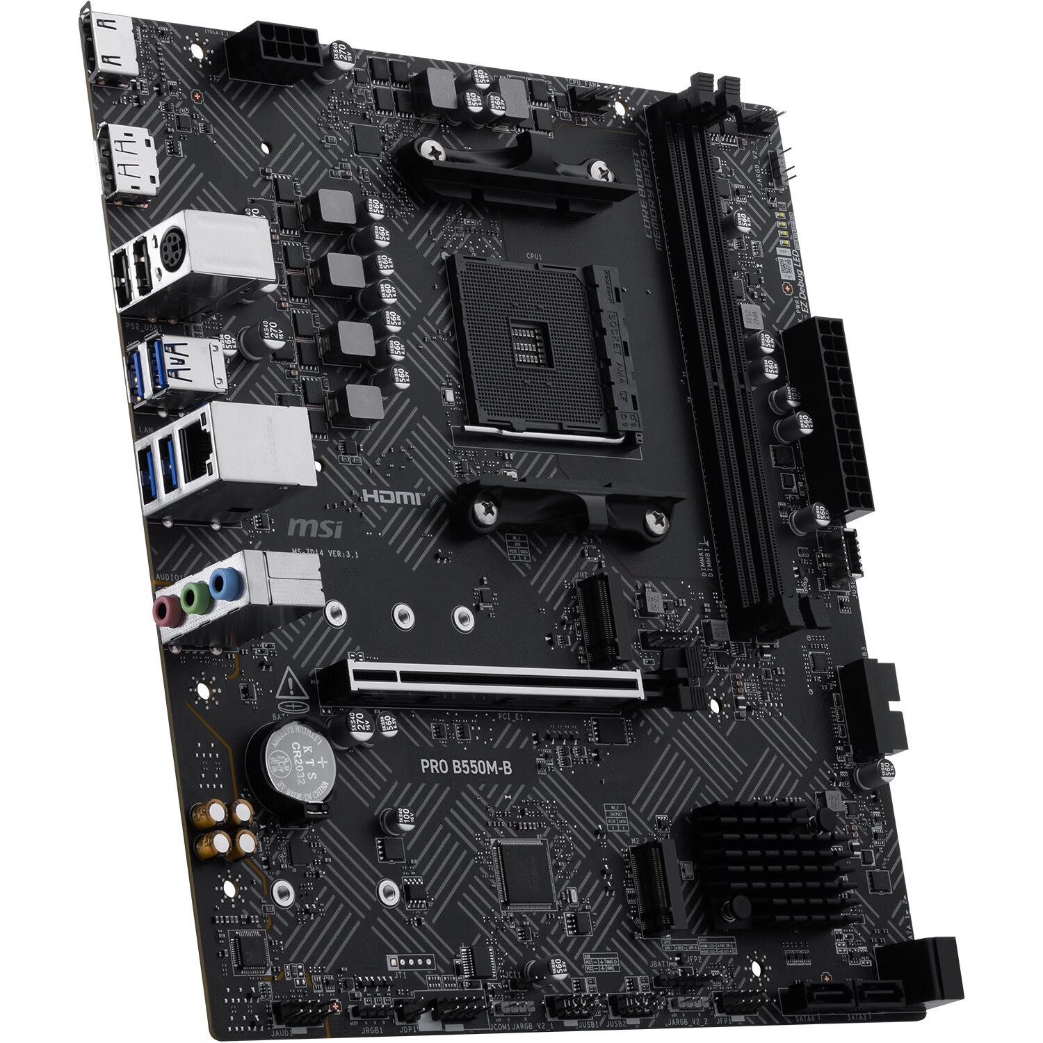 微星 PRO B550M-B DDR4 图 5