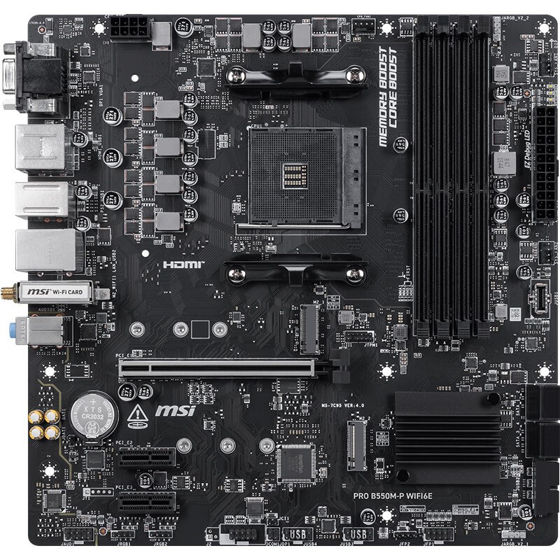 微星 PRO B550M-P WIFI6E DDR4 图 3