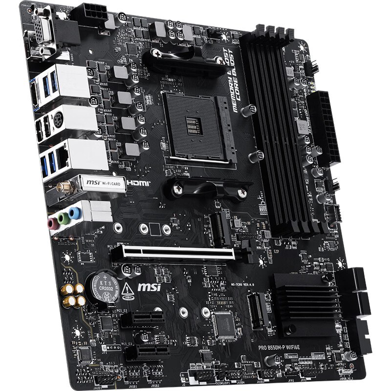 微星 PRO B550M-P WIFI6E DDR4 图 5