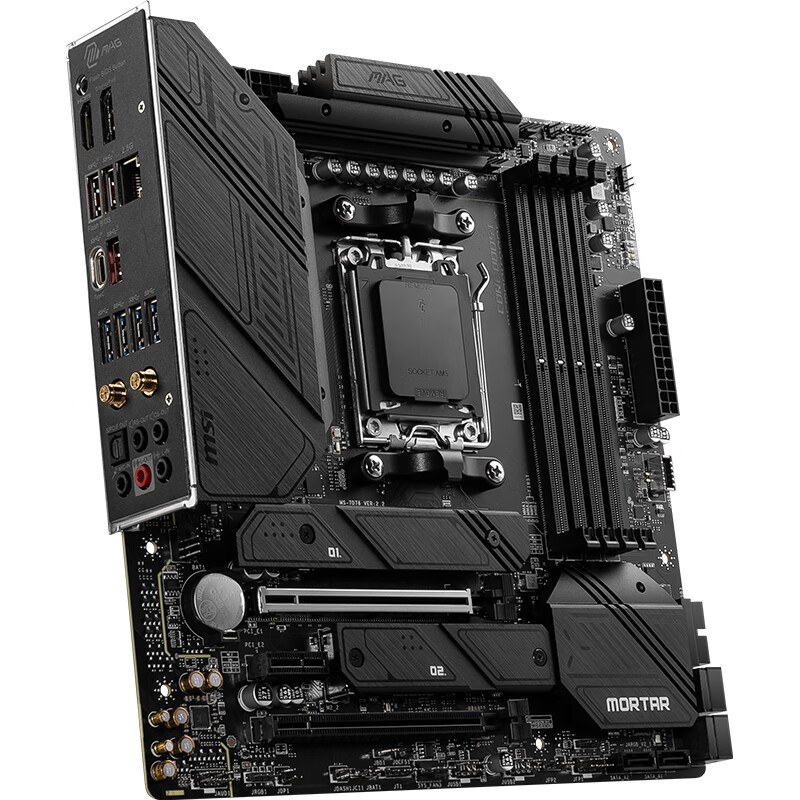 微星 MAG B650M MORTAR WIFI DDR5迫击炮 图 5