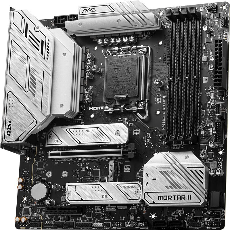 微星 MAG B760M MORTAR WIFI II DDR5迫击炮 图 5