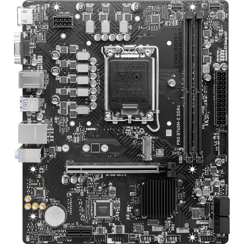微星 PRO B760M-E DDR4 图 6