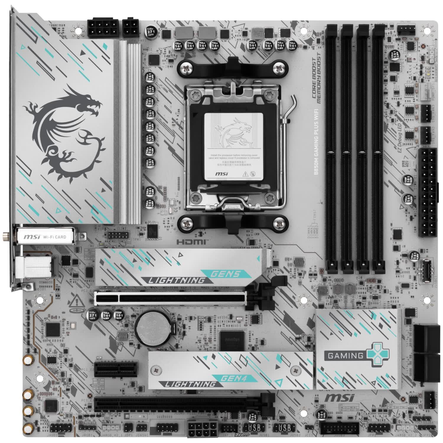 微星 B850M GAMING PLUS WIFI7小白龙 图 5