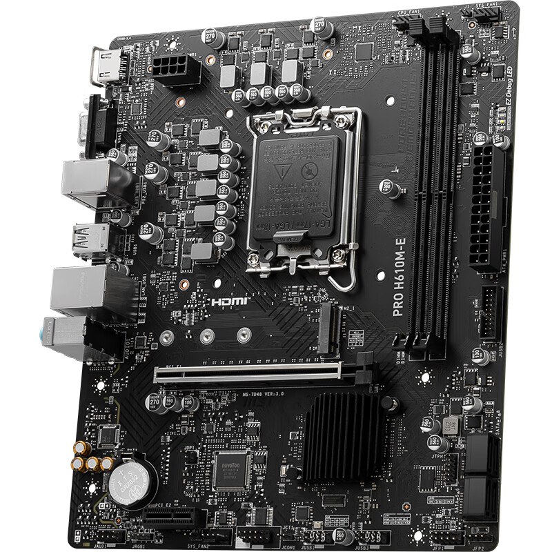 微星 PRO H610M-E DDR5 图 4