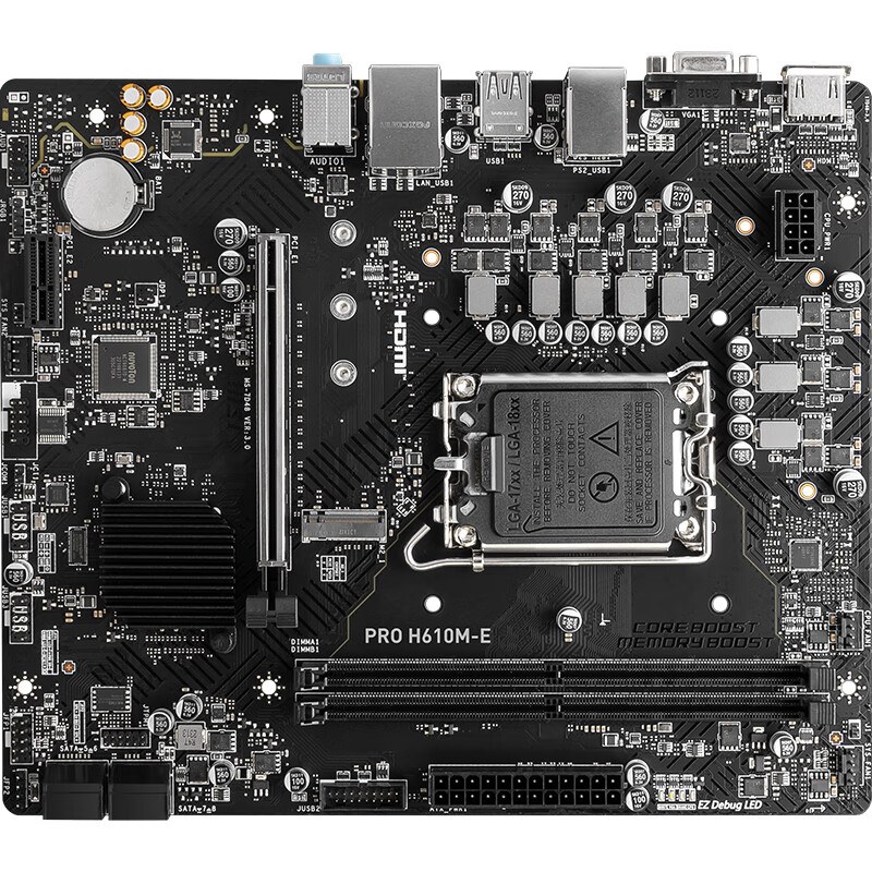 微星 PRO H610M-E DDR5 图 5