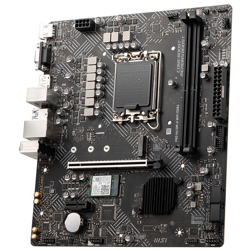 微星 PRO H610M-G WIFI DDR4 图 5