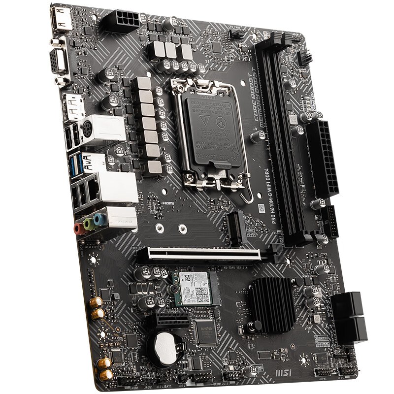 微星 PRO H610M-G WIFI DDR4 图 6