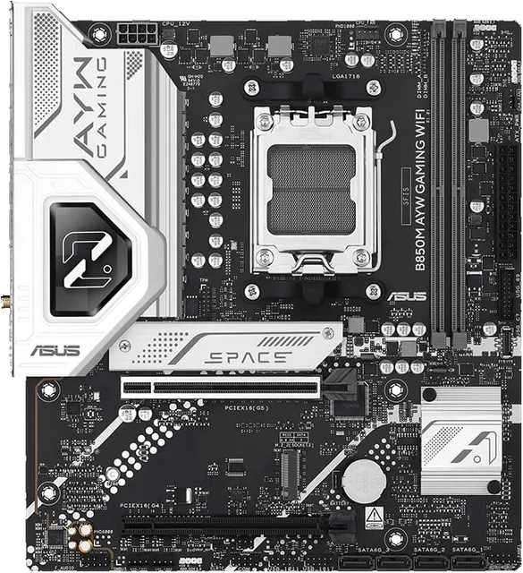 华硕 B850M AYW GAMING WIFI 哎呦喂