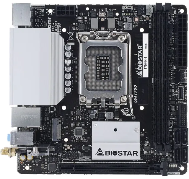 映泰 B760 NH E ITX D5 WIFI