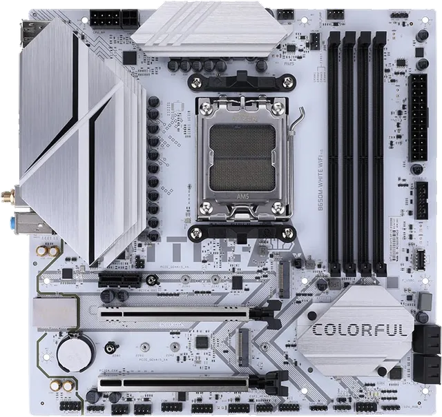 七彩虹 BATTLE-AX B650M-WHITE WIFI 冷钢DDR5