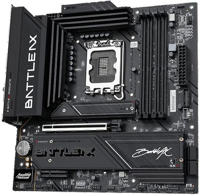 七彩虹 BATTLE-AX B760M-PLUS S WIFI7 V20 超级黑刃D4
