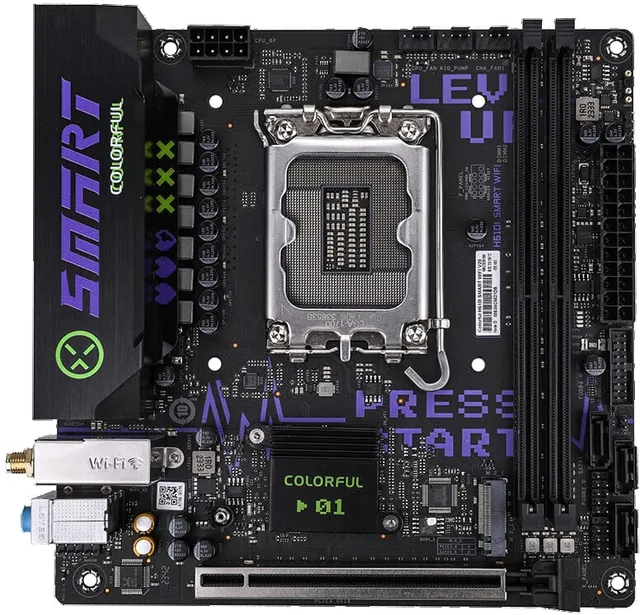 七彩虹 H610I SMART WIFI V20潮玩迷你DDR4