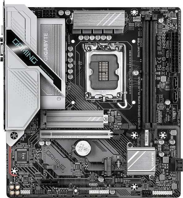 技嘉 白魔鹰B760M GAMING WIFI6 PLUS GEN5 DDR5